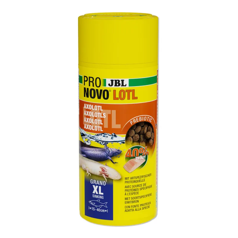 JBL PRONOVO Lotl Grano XL 250 ml -Alleinfutter für große Axolotl- Versand Am Gleichen Tag